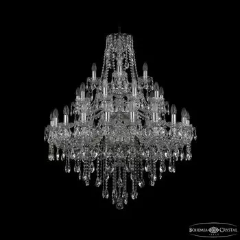 Подвесная хрустальная люстра 1415 Bohemia 1415/20+10+5/300/3d Ni