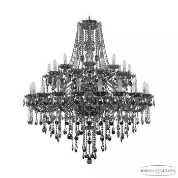 Подвесная хрустальная люстра 1415 Bohemia 1415/20+10+5/400/2d Ni M781