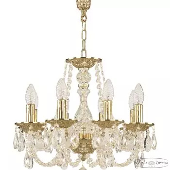 Подвесная хрустальная люстра 1601 Bohemia 1601/8/141 G