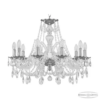 Подвесная хрустальная люстра 1605 Bohemia 1605/10/240 Ni