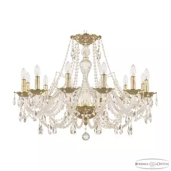 Подвесная хрустальная люстра 1605 Bohemia 1605/12/300 G