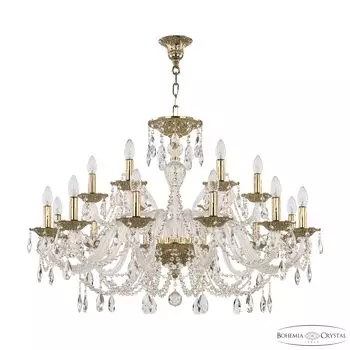 Подвесная хрустальная люстра 1605 Bohemia 1605/12+6/360 G