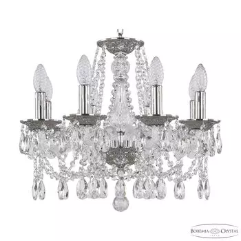 Подвесная хрустальная люстра 1607 Bohemia 1607/8/165 Ni