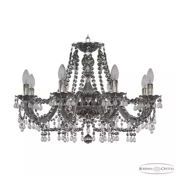 Подвесная хрустальная люстра 1610 Bohemia 16110/8/240 Ni V0300 M781