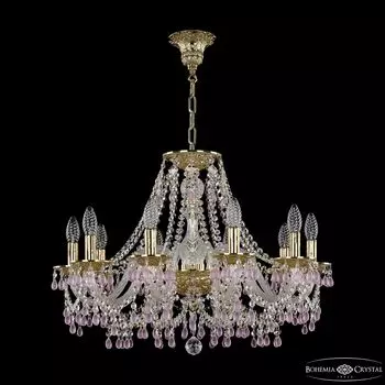 Подвесная хрустальная люстра 1610 Bohemia 16210/10/240 G V7010