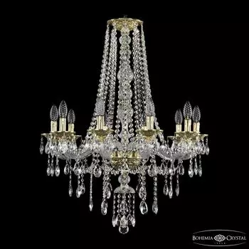 Подвесная хрустальная люстра 1615 Bohemia 16115/10/240/h-86 G