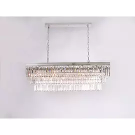 Подвесная хрустальная люстра 31100 Newport 31116/S nickel