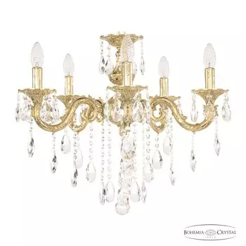Подвесная хрустальная люстра 7101 Bohemia 71201/5/175 B G