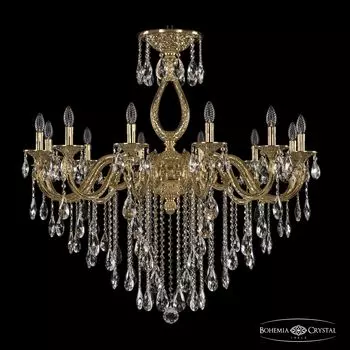 Подвесная хрустальная люстра 7101 Bohemia 71301/12/360 B G