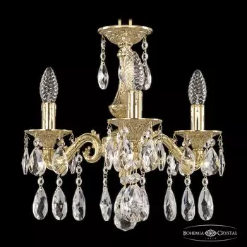 Подвесная хрустальная люстра 7102 Bohemia 71102/3/125 A G