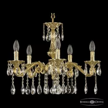 Подвесная хрустальная люстра 7102 Bohemia 71102/5/175 A G