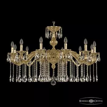 Подвесная хрустальная люстра 7102 Bohemia 71202/12/360 A G
