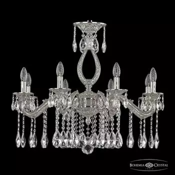 Подвесная хрустальная люстра 7102 Bohemia 71302/8/250 A Ni