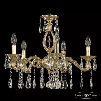 Подвесная хрустальная люстра 7102 Bohemia 71402/5/175 A G FD2S