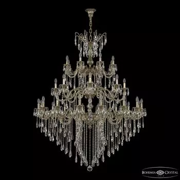 Подвесная хрустальная люстра 7104 Bohemia 71104/16+8+8/550/3D B GB Y1