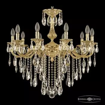 Подвесная хрустальная люстра 7201 Bohemia 72101/10/250 B G