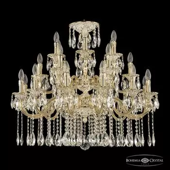 Подвесная хрустальная люстра 7201 Bohemia 72101/12+6+6/300/2d A GW