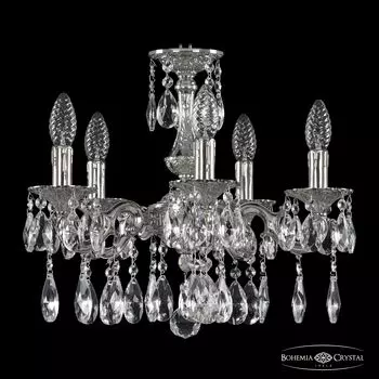 Подвесная хрустальная люстра 7201 Bohemia 72101/5/125 A Ni