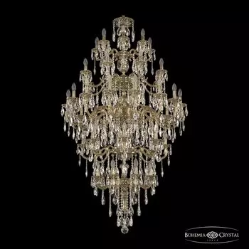 Подвесная хрустальная люстра 7201 Bohemia 72101/8+8+16+8+8/360/5d B GB