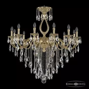 Подвесная хрустальная люстра 7201 Bohemia 72301/12/360 B G