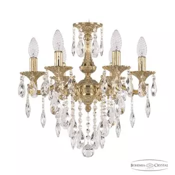 Подвесная хрустальная люстра 7202 Bohemia 72102/6/125 B G