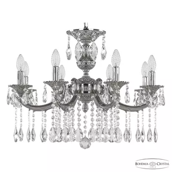 Подвесная хрустальная люстра 7208 Bohemia 72208/8/210 A Ni