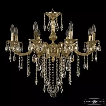 Подвесная хрустальная люстра 7210 Bohemia 72110/8/250 B G