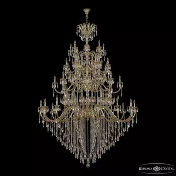 Подвесная хрустальная люстра 7218 Bohemia 72118/32+16+16+8/755/4d B G