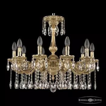Подвесная хрустальная люстра 7501 Bohemia 75101/10/210 A G