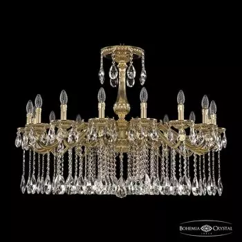 Подвесная хрустальная люстра 7502 Bohemia 75102/16/360 A G