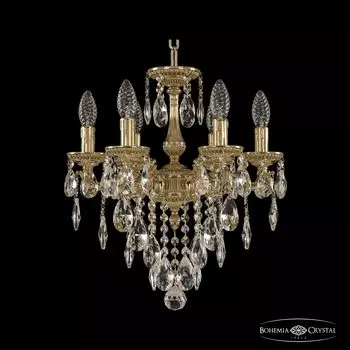 Подвесная хрустальная люстра 7502 Bohemia 75102/6/125 B G