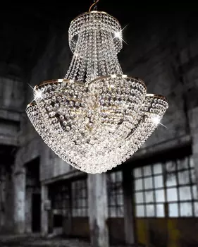 Подвесная хрустальная люстра Aviolla Lumina Deco LDP 10423