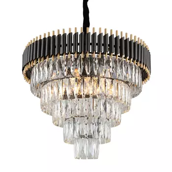 Подвесная хрустальная люстра Corleone Omnilux OML-69803-15