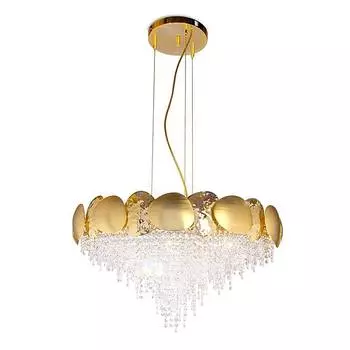 Подвесная хрустальная люстра Mastery L'Arte Luce Luxury L38518.92