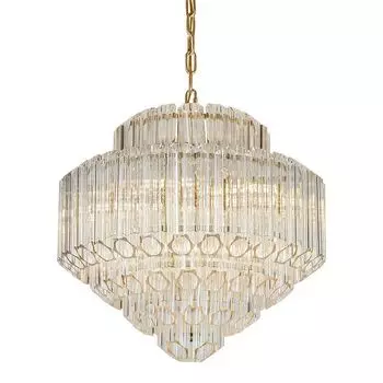 Подвесная хрустальная люстра Retro Murano L'Arte Luce Luxury L232