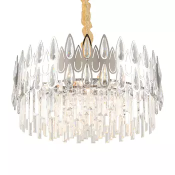 Подвесная хрустальная люстра Riposto Omnilux OML-71703-08