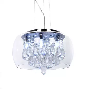 Подвесная хрустальная люстра Tosso Lumina Deco LDP 8066-400 PR