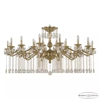 Подвесная хрустальная люстра Verona Bohemia 72107/24/590 A G