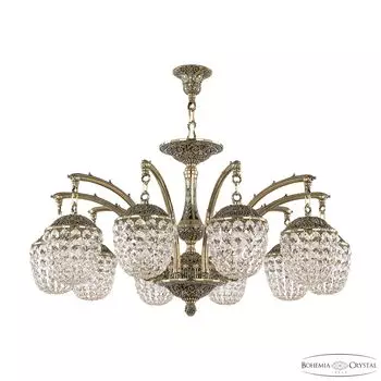 Подвесная хрустальная люстра Verona Bohemia 72111R/10/300 AZ GB