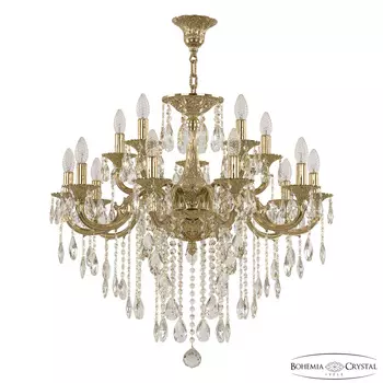 Подвесная хрустальная люстра Verona Bohemia 72199/10+5/250 B G