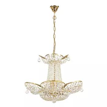 Подвесная хрустальная люстра Alassio Arti Lampadari Alassio E 1.5.50.6