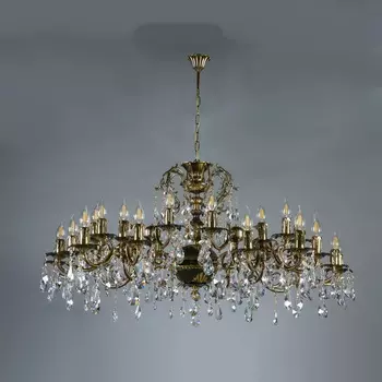 Подвесная хрустальная люстра Benisa Ambiente 2226/30 PB Tear Drop