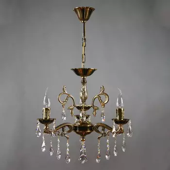 Подвесная люстра Ambiente Leon 2128/3 PB Tear drop