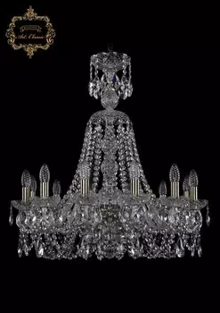 Подвесная хрустальная люстра 11.11 Art Classic 11.11.12.240.XL-74.Br.S