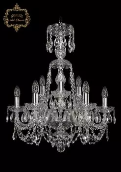 Подвесная хрустальная люстра 11.11 Art Classic 11.11.6+3.195.XL-67.Cr.