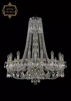 Подвесная хрустальная люстра 11.21 Art Classic 11.21.16.300.h-91.Br.Sp