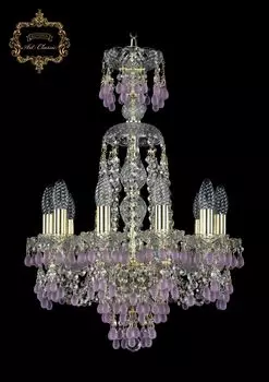 Подвесная хрустальная люстра 11.24 Art Classic 11.24.10.141.XL-62.Gd.V