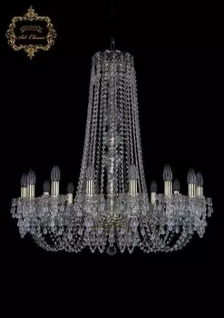 Подвесная хрустальная люстра 11.24 Art Classic 11.24.16.300.h-86.Gd.V0