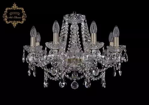 Подвесная хрустальная люстра 11.25 Art Classic 11.25.8.200.Br.Sp