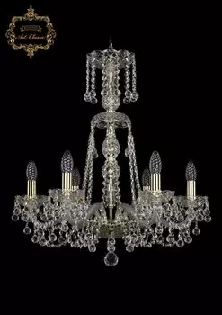 Подвесная хрустальная люстра 11.26 Art Classic 11.26.6.200.XL-65.Gd.B